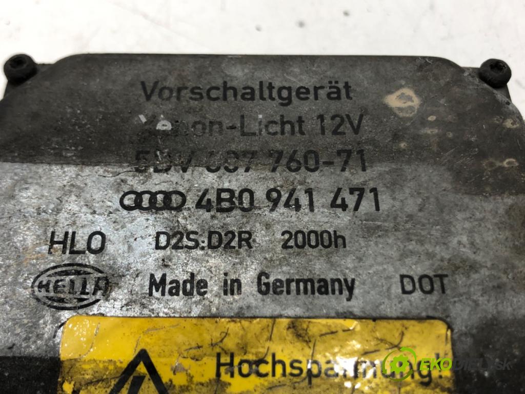 AUDI A6 C5 (4B2) 1997 - 2005    2.4 121 kW [165 KM] benzyna 1997 - 2005  Menič XENON 4B0941471 (Riadiace jednotky xenónu)