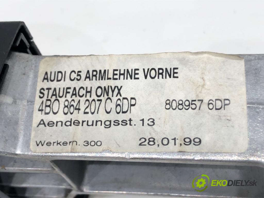 AUDI A6 C5 (4B2) 1997 - 2005    2.4 121 kW [165 KM] benzyna 1997 - 2005  Lakťová opierka 4B0864207C (Lakťové opierky)