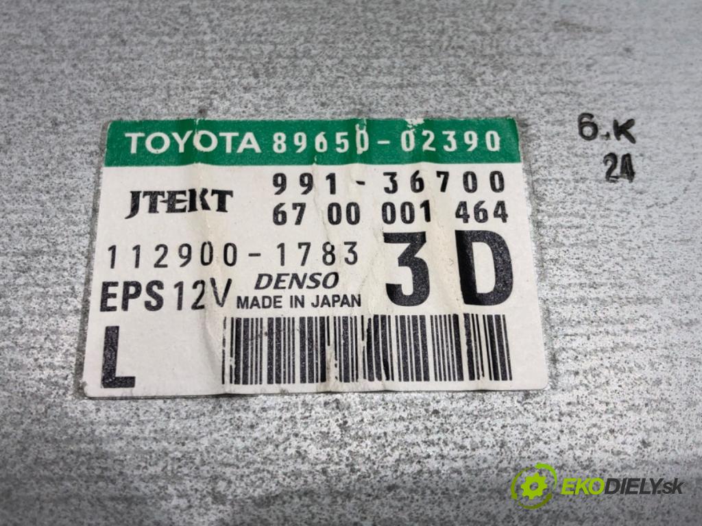 TOYOTA AURIS (_E15_) 2006 - 2012    1.6 (ZRE151_) 91 kW [124 KM] benzyna 2007 - 2012  Modul servočerpadlo 89650-02390 (Ostatné)