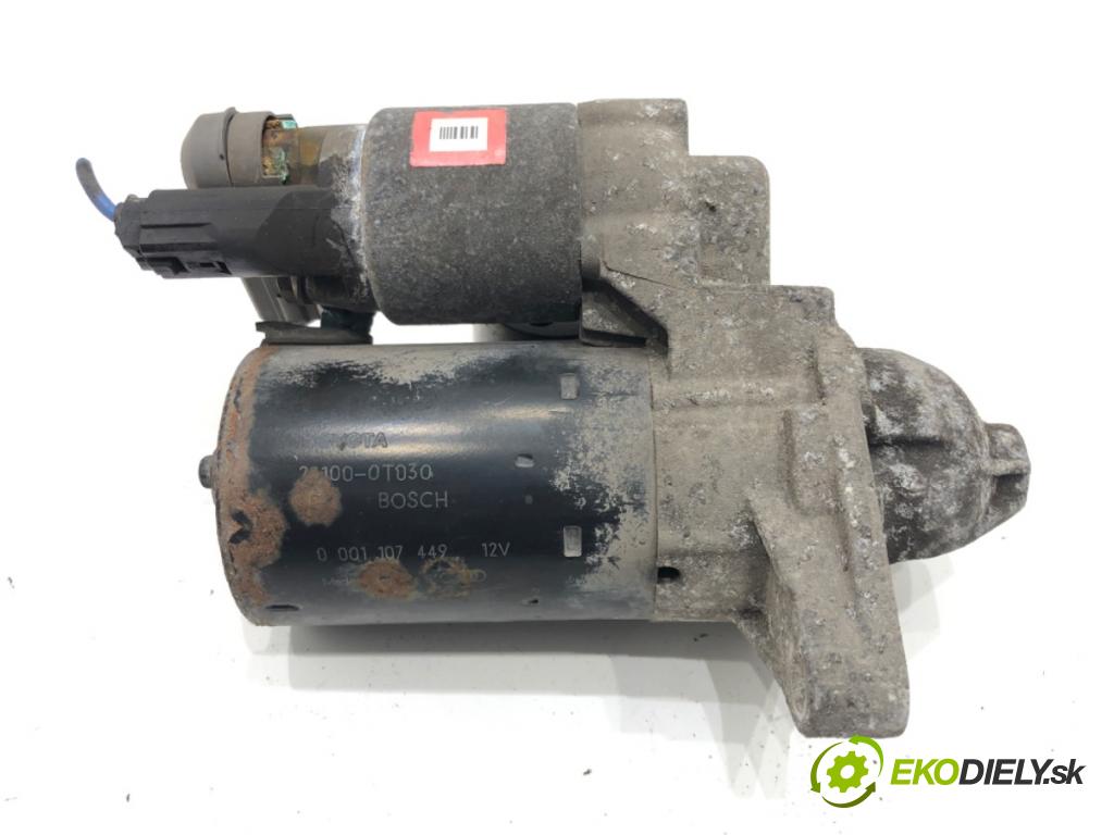TOYOTA AURIS (_E15_) 2006 - 2012    1.6 (ZRE151_) 91 kW [124 KM] benzyna 2007 - 2012  Štartér 0001107449 (Štartéry)