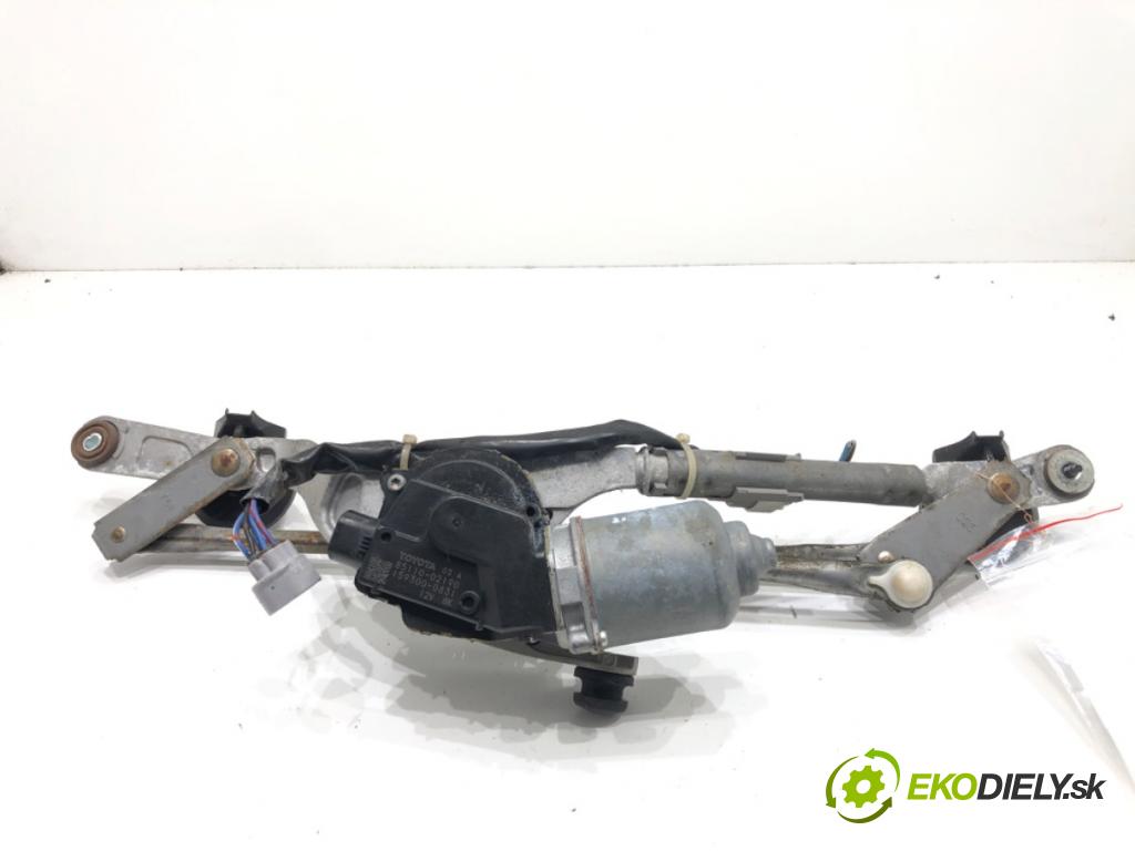 TOYOTA AURIS (_E15_) 2006 - 2012    1.6 (ZRE151_) 91 kW [124 KM] benzyna 2007 - 2012  Mechanizmus stieračov predný 85110-02190 (Motorčeky stieračov predné)