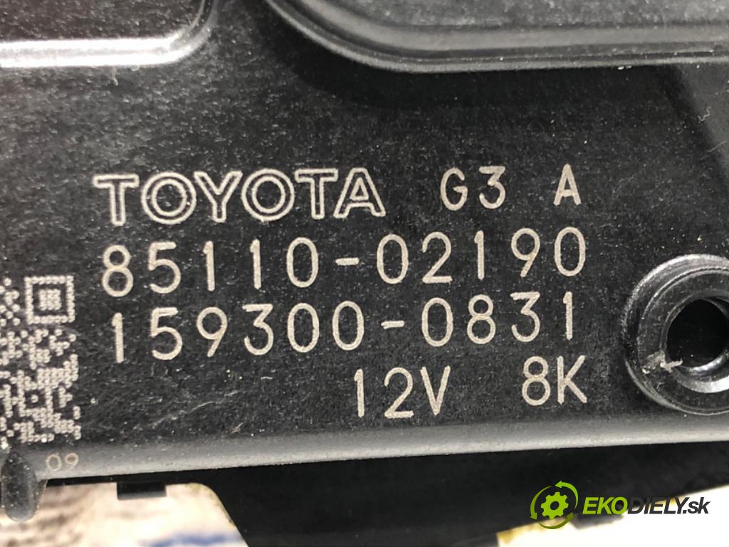 TOYOTA AURIS (_E15_) 2006 - 2012    1.6 (ZRE151_) 91 kW [124 KM] benzyna 2007 - 2012  Mechanizmus stieračov predný 85110-02190 (Motorčeky stieračov predné)