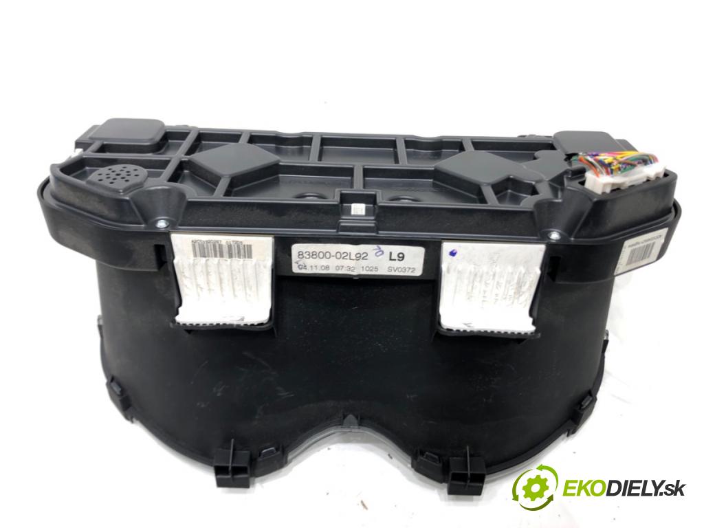 TOYOTA AURIS (_E15_) 2006 - 2012    1.6 (ZRE151_) 91 kW [124 KM] benzyna 2007 - 2012  Prístrojovka 83800-02L92 (Prístrojové dosky, displeje)