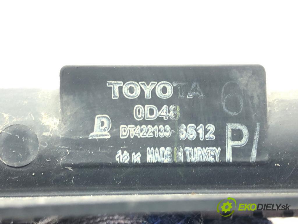 TOYOTA AURIS (_E15_) 2006 - 2012    1.6 (ZRE151_) 91 kW [124 KM] benzyna 2007 - 2012  chladič vody DT422133 (Chladiče vody)