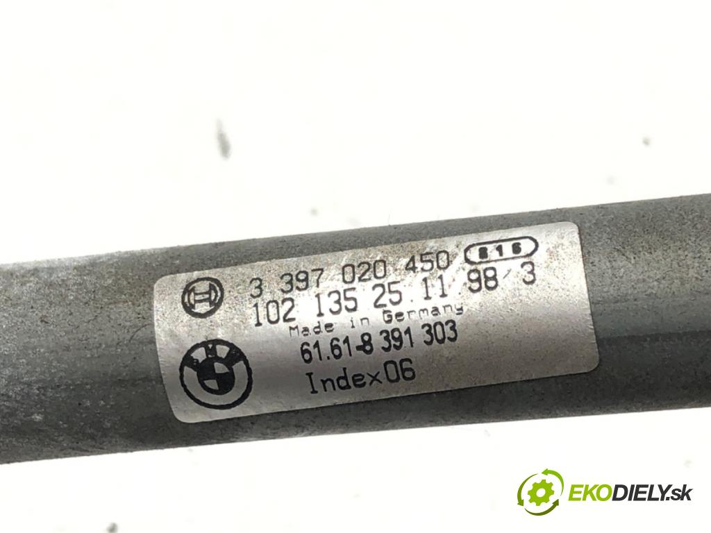 BMW 3 (E46) 1997 - 2005    318 i 87 kW [118 KM] benzyna 1997 - 2001  Mechanizmus stieračov predný 3397020450 (Motorčeky stieračov predné)