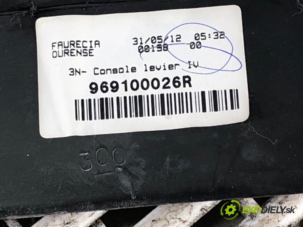 RENAULT MEGANE III Grandtour (KZ0/1) 2008 - 2022    1.6 dCi (KZ00, KZ12, KZ13) 96 kW [130 KM] olej napędowy 2011 - 2022  Tunel stredový 969100026R (Stredový tunel / panel)