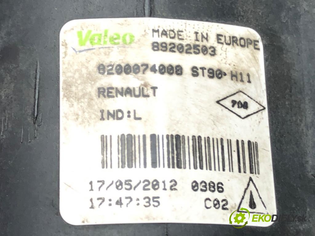 RENAULT MEGANE III Grandtour (KZ0/1) 2008 - 2022    1.6 dCi (KZ00, KZ12, KZ13) 96 kW [130 KM] olej napędowy 2011 - 2022  hmlové svetlo, hmlovka levý přední část 89202503