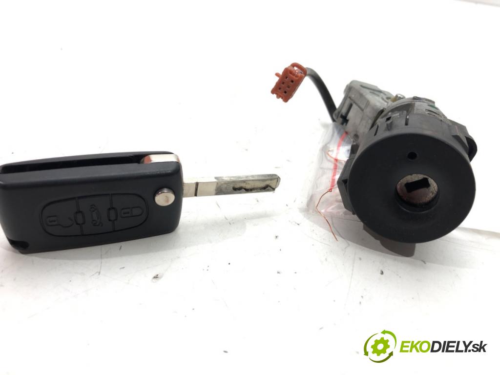PEUGEOT 407 SW (6E_) 2004 - 2011    1.6 HDi 110 80 kW [109 KM] olej napędowy 2004 - 2010  spinačka 9663123280 (Spínacie skrinky a kľúče)