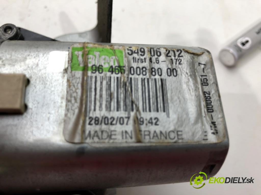 PEUGEOT 407 SW (6E_) 2004 - 2011    1.6 HDi 110 80 kW [109 KM] olej napędowy 2004 - 2010  motor stěračů zadní část 9646500880