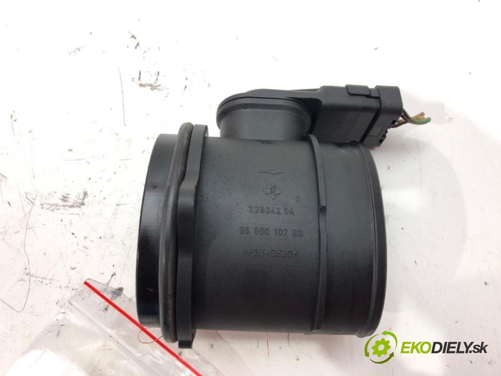 PEUGEOT 407 SW (6E_) 2004 - 2011    1.6 HDi 110 80 kW [109 KM] olej napędowy 2004 - 2010  Váha vzduchu 9650010780 (Váhy vzduchu)