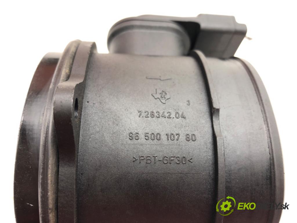 PEUGEOT 407 SW (6E_) 2004 - 2011    1.6 HDi 110 80 kW [109 KM] olej napędowy 2004 - 2010  Váha vzduchu 9650010780 (Váhy vzduchu)