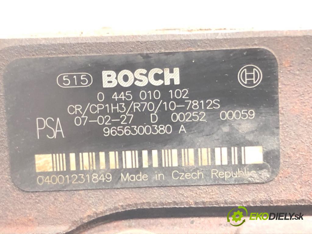 PEUGEOT 407 SW (6E_) 2004 - 2011    1.6 HDi 110 80 kW [109 KM] olej napędowy 2004 - 2010  Pumpa vstrekovacia 0445010102 (Vstrekovacie čerpadlá)