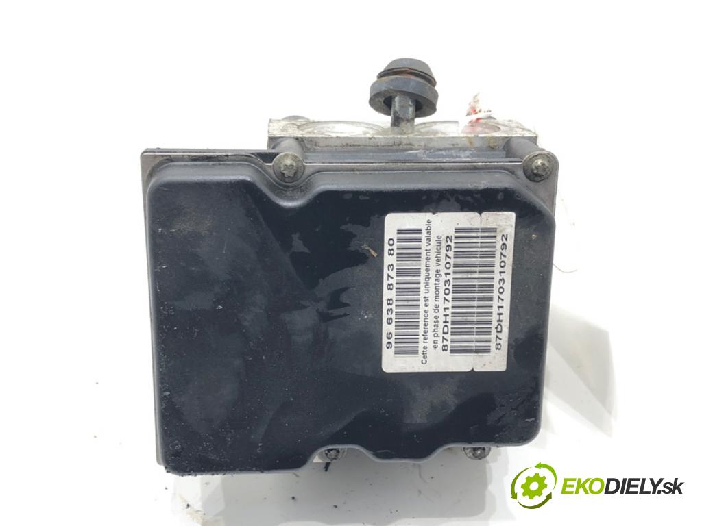 PEUGEOT 407 SW (6E_) 2004 - 2011    1.6 HDi 110 80 kW [109 KM] olej napędowy 2004 - 2010  Pumpa ABS 9662005180 (Pumpy ABS)