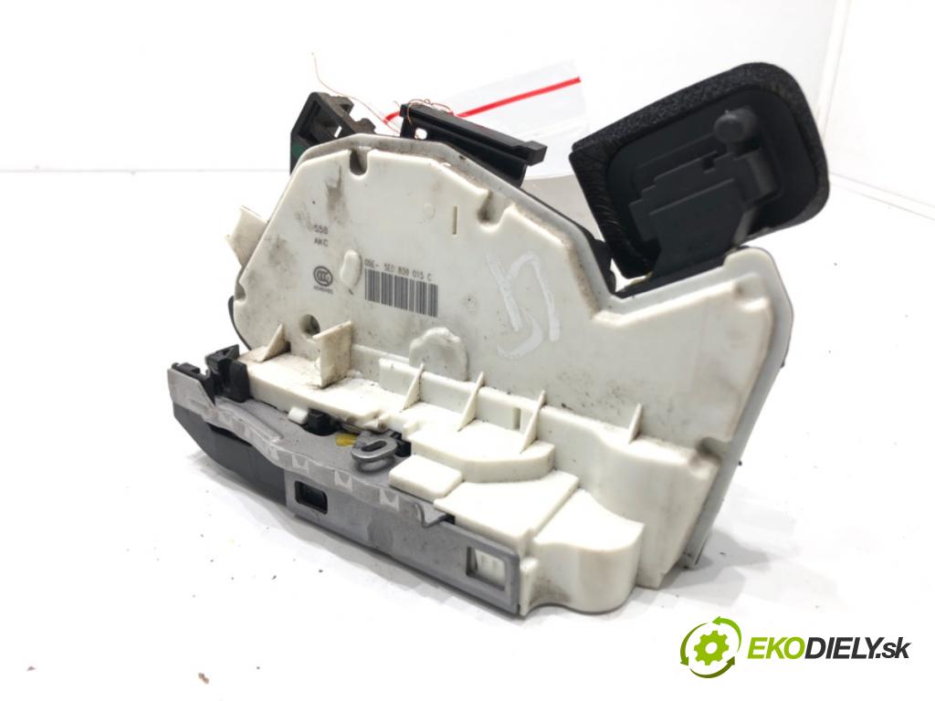 SKODA RAPID (NH3, NK3, NK6) 2012 - 2022    1.2 TSI 66 kW [90 KM] benzyna 2015 - 2019  zámok dveře levý zadní část 5E0839015C