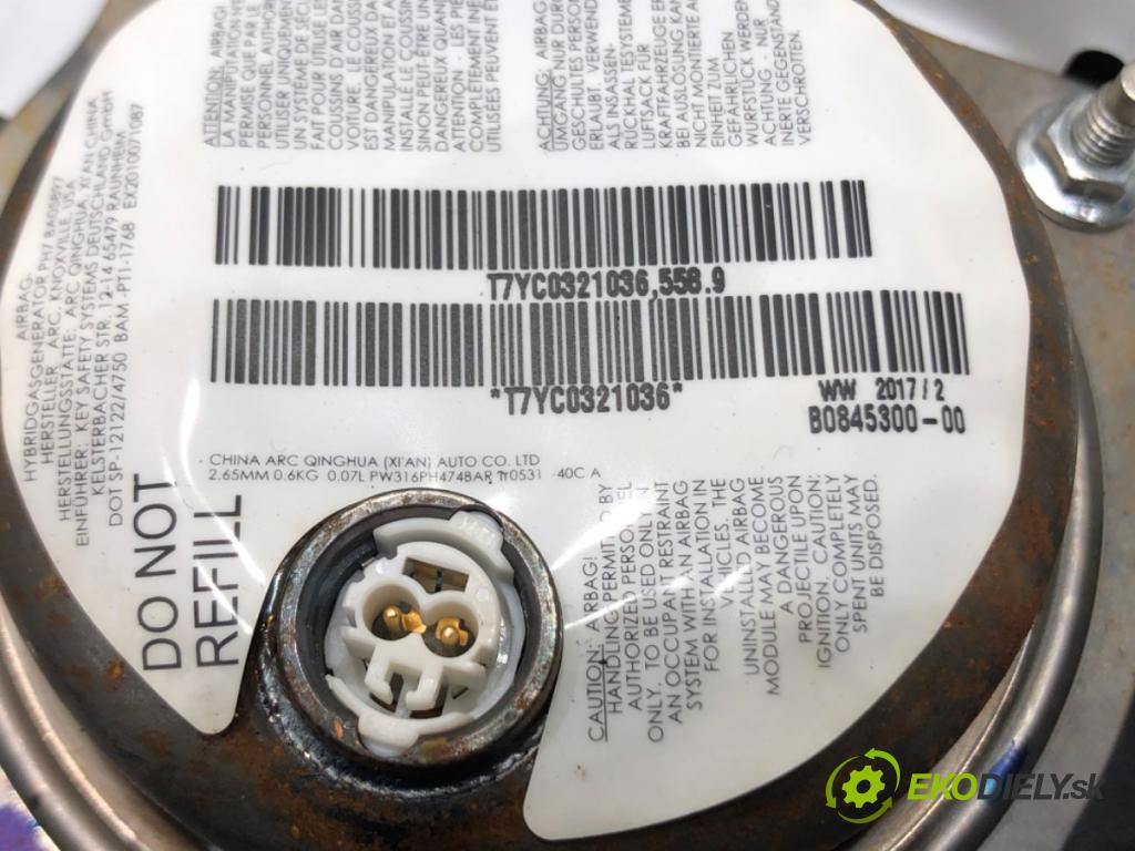 SKODA RAPID (NH3, NK3, NK6) 2012 - 2022    1.2 TSI 66 kW [90 KM] benzyna 2015 - 2019  AirBag spolujazdca 1ST880204A (Airbagy)