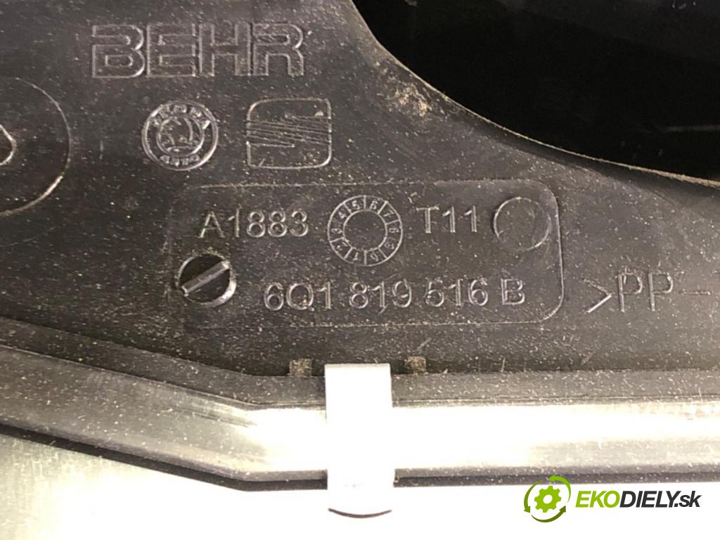 SKODA RAPID (NH3, NK3, NK6) 2012 - 2022    1.2 TSI 66 kW [90 KM] benzyna 2015 - 2019  topné těleso radiátor topení 5JB816001F (Radiátory topení)