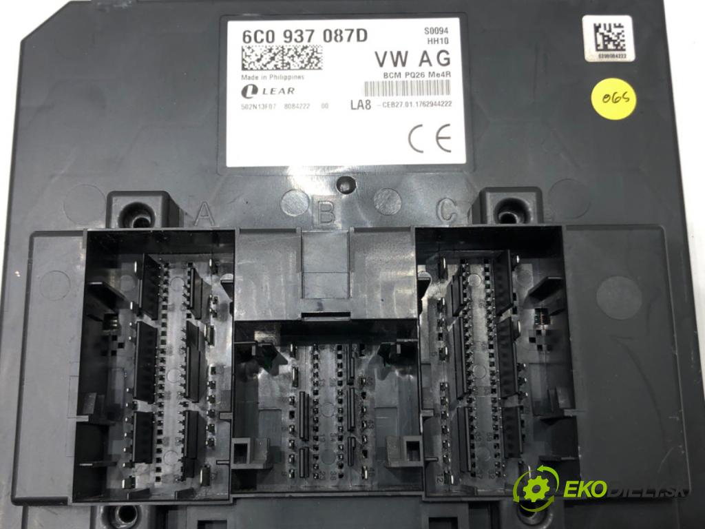 SKODA RAPID (NH3, NK3, NK6) 2012 - 2022    1.2 TSI 66 kW [90 KM] benzyna 2015 - 2019  Modul komfortu 6C0937087D (Moduly komfortu)