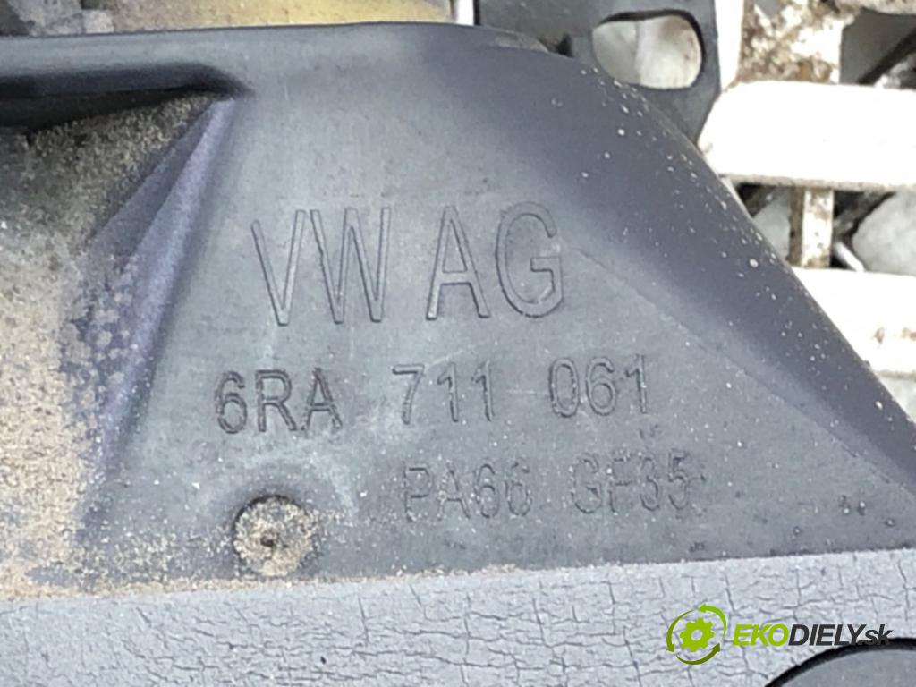 SKODA RAPID (NH3, NK3, NK6) 2012 - 2022    1.2 TSI 66 kW [90 KM] benzyna 2015 - 2019  Kulisa 6RA711049C (Rýchlostné páky / kulisy)