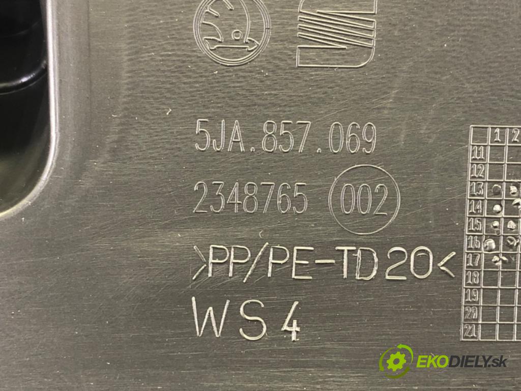 SKODA RAPID (NH3, NK3, NK6) 2012 - 2022    1.2 TSI 66 kW [90 KM] benzyna 2015 - 2019  palubní doska  (Palubní desky)