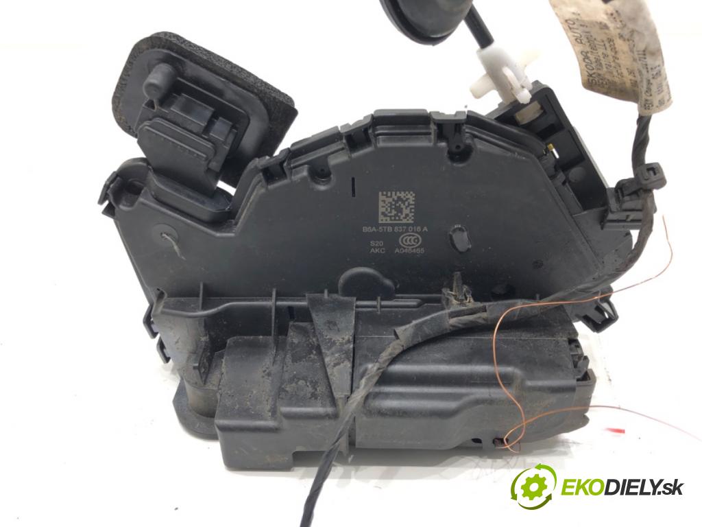 SKODA OCTAVIA III Combi (5E5, 5E6) 2012 - 2022    1.4 TSI 110 kW [150 KM] benzyna 2014 - 2020  zámok dveře pravý přední část 5TB837016A