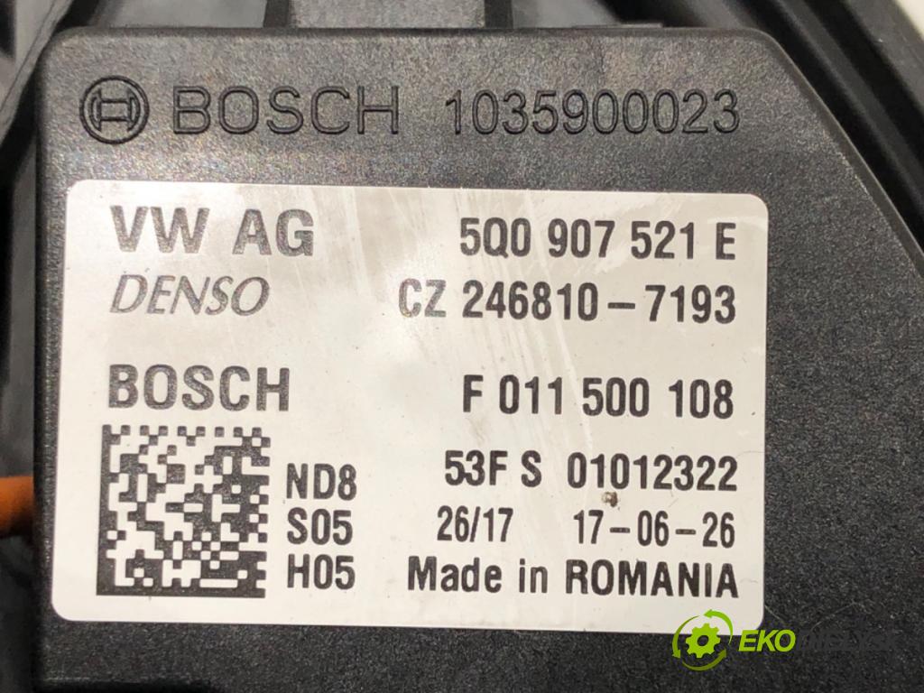 SKODA OCTAVIA III Combi (5E5, 5E6) 2012 - 2022    1.4 TSI 110 kW [150 KM] benzyna 2014 - 2020  ventilátor kúrenia 5Q0907521E
