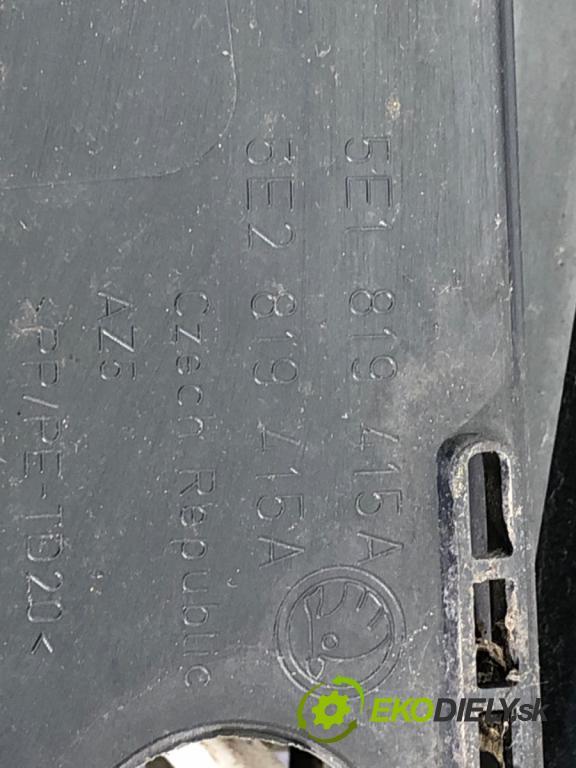 SKODA OCTAVIA III Combi (5E5, 5E6) 2012 - 2022    1.4 TSI 110 kW [150 KM] benzyna 2014 - 2020  Torpédo, plast pod čelné okno 5E1819416A (Torpéda)