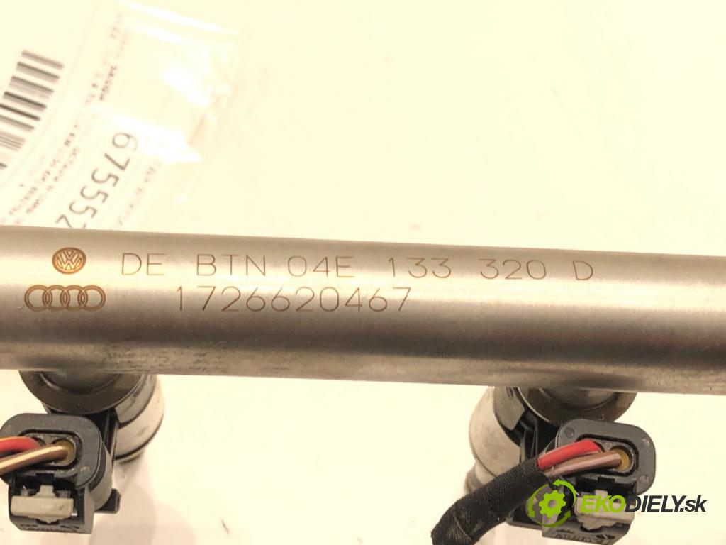 SKODA OCTAVIA III Combi (5E5, 5E6) 2012 - 2022    1.4 TSI 110 kW [150 KM] benzyna 2014 - 2020  Lišta vstrekovacia 04E133320D (Vstrekovacie lišty)