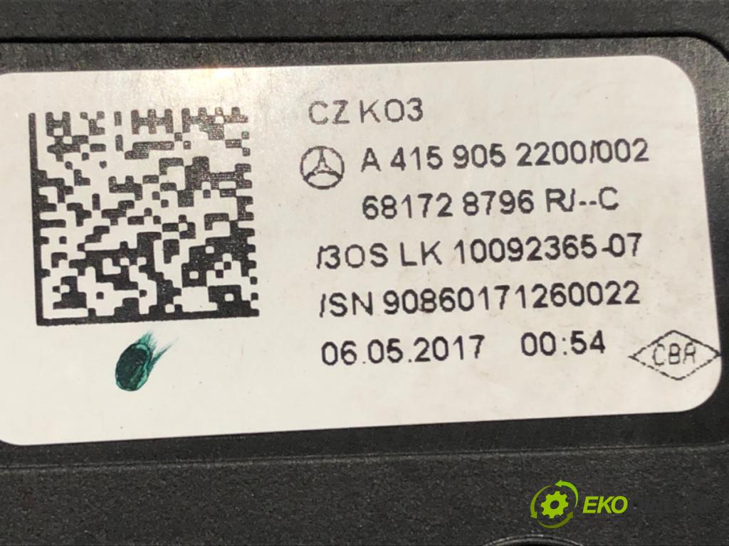 MERCEDES-BENZ CITAN Mixto (Double Cabin) (W415) 2012 - 2021    109 CDI (415.603, 415.605) 66 kW [90 KM] olej napędowy 2012 - 2021  Prepínač kombinovaný A4159052200 (Prepínače, spínače, tlačidlá a ovládače kúrenia)
