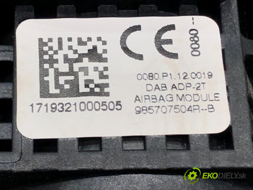 MERCEDES-BENZ CITAN Mixto (Double Cabin) (W415) 2012 - 2021    109 CDI (415.603, 415.605) 66 kW [90 KM] olej napędowy 2012 - 2021  AirBag volantu 985707504R (Airbagy)