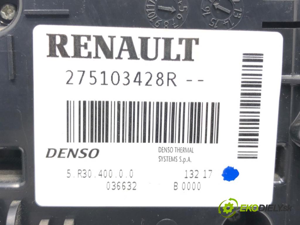 MERCEDES-BENZ CITAN Mixto (Double Cabin) (W415) 2012 - 2021    109 CDI (415.603, 415.605) 66 kW [90 KM] olej napędowy 2012 - 2021  Panel ovládania kúrenia 275103428R (Prepínače, spínače, tlačidlá a ovládače kúrenia)