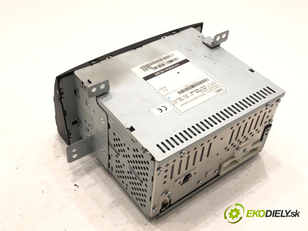 KIA SPORTAGE III (SL) 2009 - 2022    1.7 CRDi 85 kW [116 KM] olej napędowy 2010 - 2022  RADIO 96160-3U230WK (Audio zariadenia)