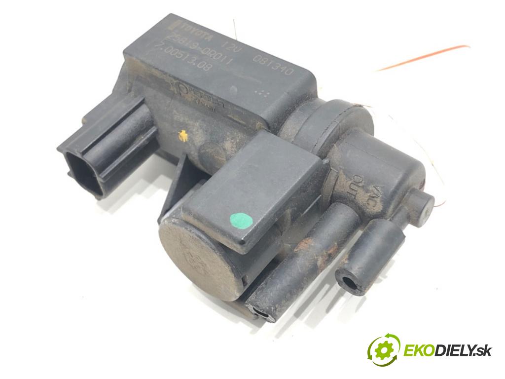 TOYOTA AVENSIS Kombi (_T27_) 2009 - 2018    2.0 D-4D (ADT270_) 93 kW [126 KM] olej napędowy 2009 - 2018  Ventil tlaku 25819-0R011 (Ventily)