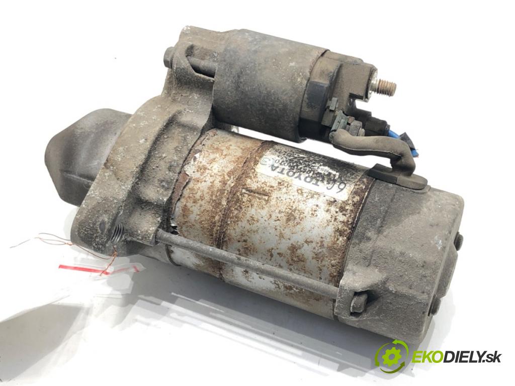 TOYOTA AVENSIS Kombi (_T27_) 2009 - 2018    2.0 D-4D (ADT270_) 93 kW [126 KM] olej napędowy 2009 - 2018  Štartér 28100-0R010 (Štartéry)