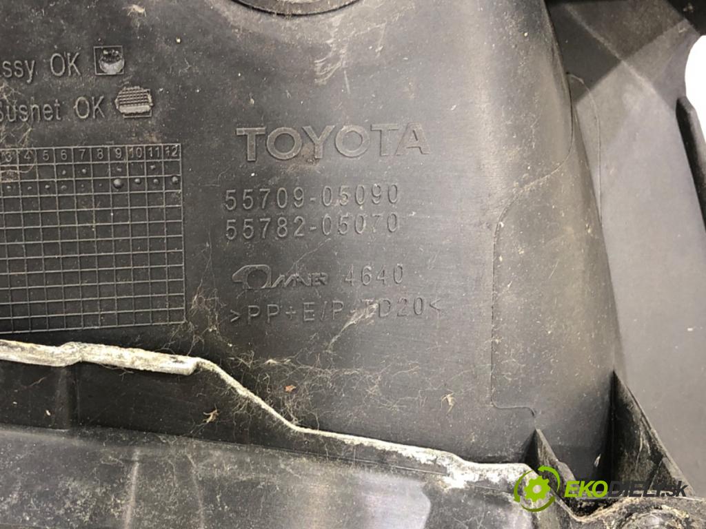 TOYOTA AVENSIS Kombi (_T27_) 2009 - 2018    2.0 D-4D (ADT270_) 93 kW [126 KM] olej napędowy 2009 - 2018  Torpédo, plast pod čelné okno 55708-05120 (Torpéda)