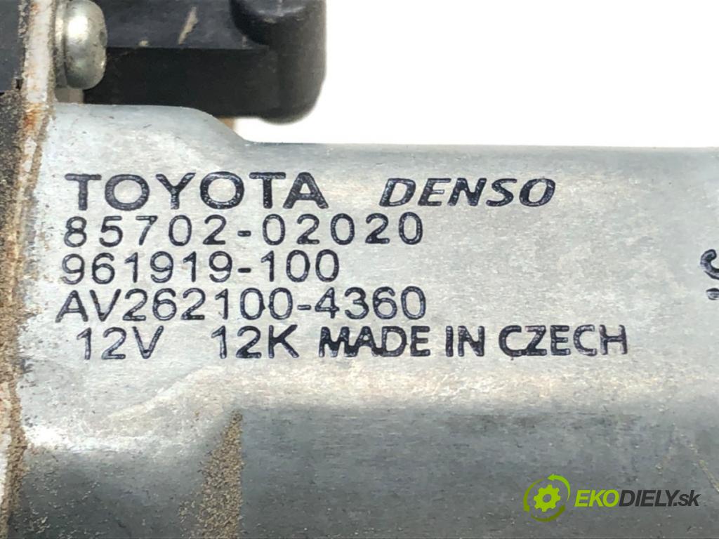 TOYOTA AVENSIS Kombi (_T27_) 2009 - 2018    2.0 D-4D (ADT270_) 93 kW [126 KM] olej napędowy 2009 - 2018  mechanismus okna levý přední část 85702-02020