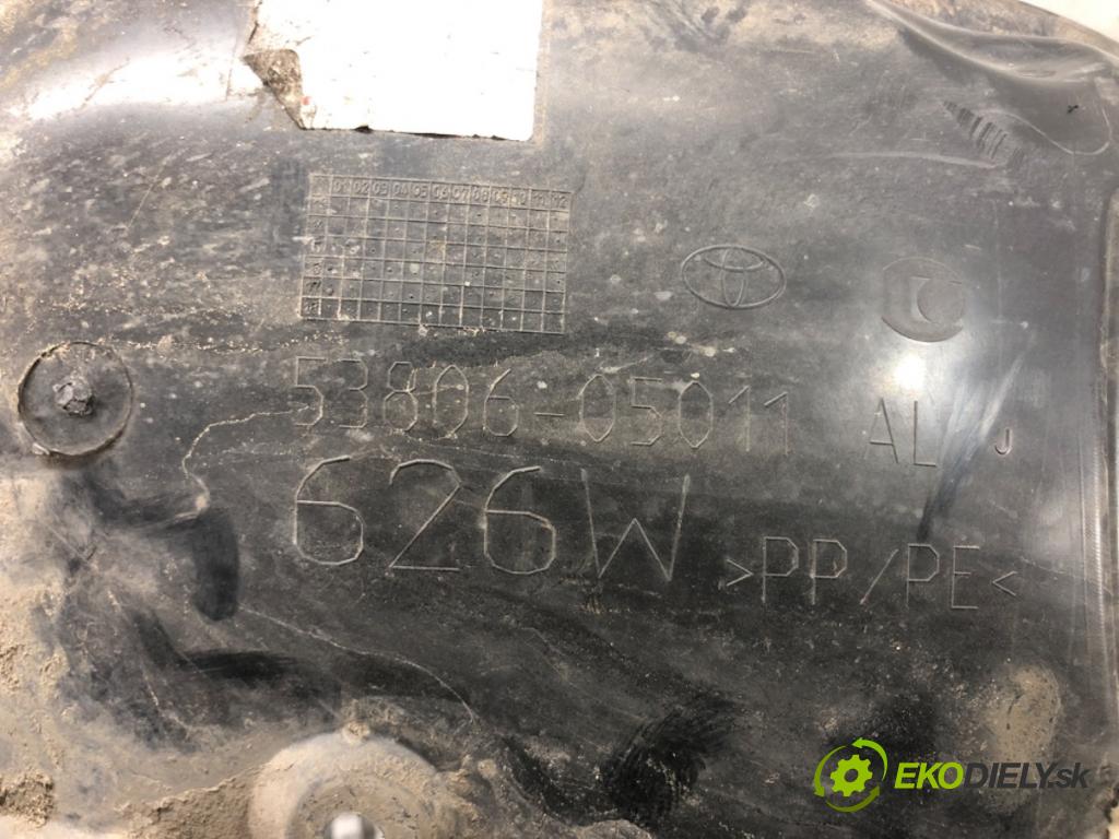 TOYOTA AVENSIS Kombi (_T27_) 2009 - 2018    2.0 D-4D (ADT270_) 93 kW [126 KM] olej napędowy 2009 - 2018  podblatník levý přední část
