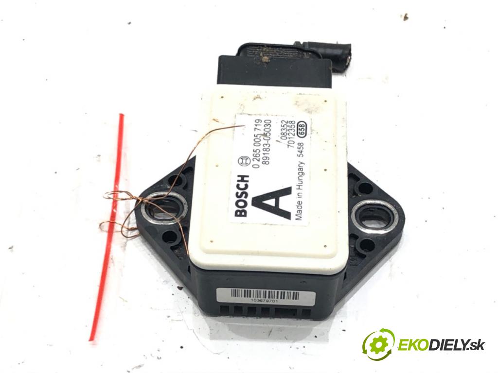 TOYOTA AVENSIS Kombi (_T27_) 2009 - 2018    2.0 D-4D (ADT270_) 93 kW [126 KM] olej napędowy 2009 - 2018  snímač ESP 0265005719