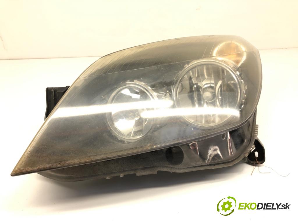 OPEL ASTRA H Kombi (A04) 2004 - 2014    1.9 CDTI (L35) 88 kW [120 KM] olej napędowy 2005 - 2010  světlomet levý přední část 93178635