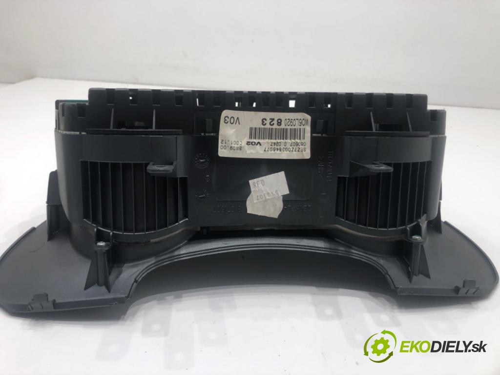 SEAT IBIZA III (6L1) 2002 - 2009    1.4 16V 63 kW [86 KM] benzyna 2006 - 2009  Prístrojovka 6L0920823 (Prístrojové dosky, displeje)