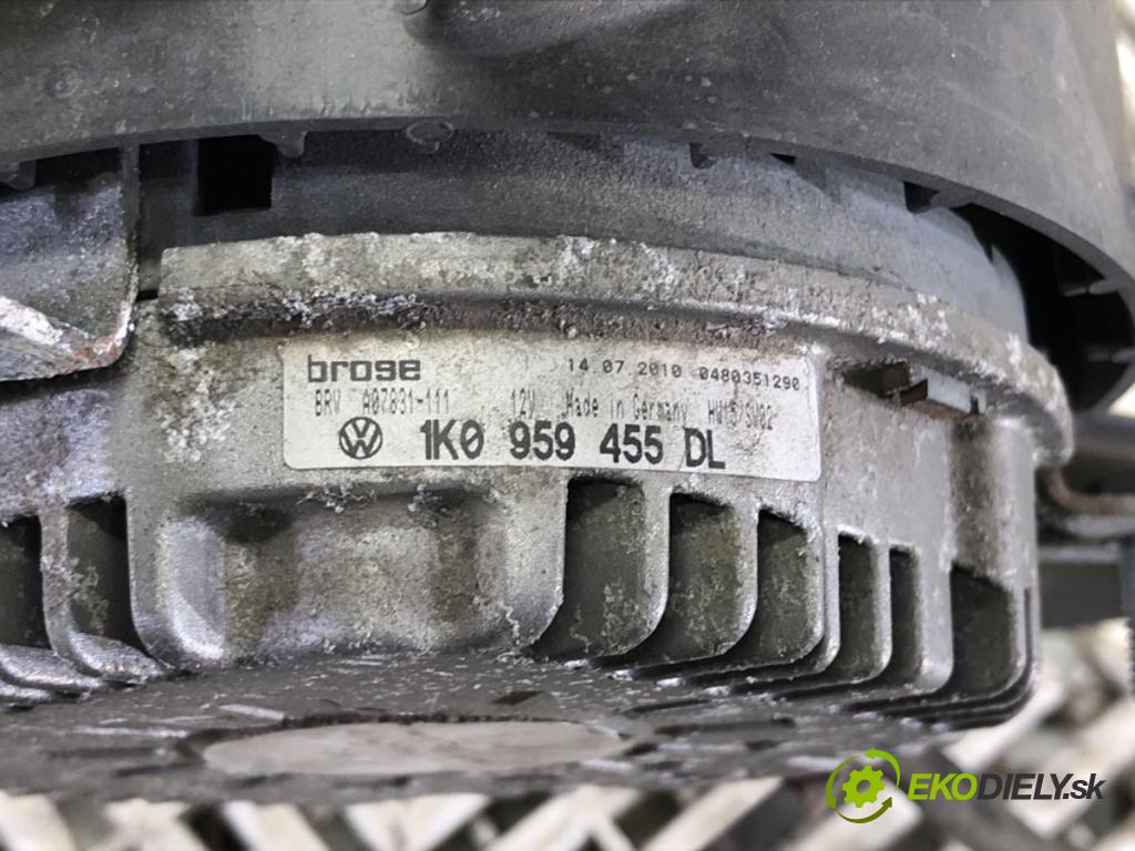 SKODA SUPERB II Kombi (3T5) 2009 - 2015    2.0 TDI 125 kW [170 KM] olej napędowy 2009 - 2015  ventilátor chladiče 1K0959455DL (Ventilátory)