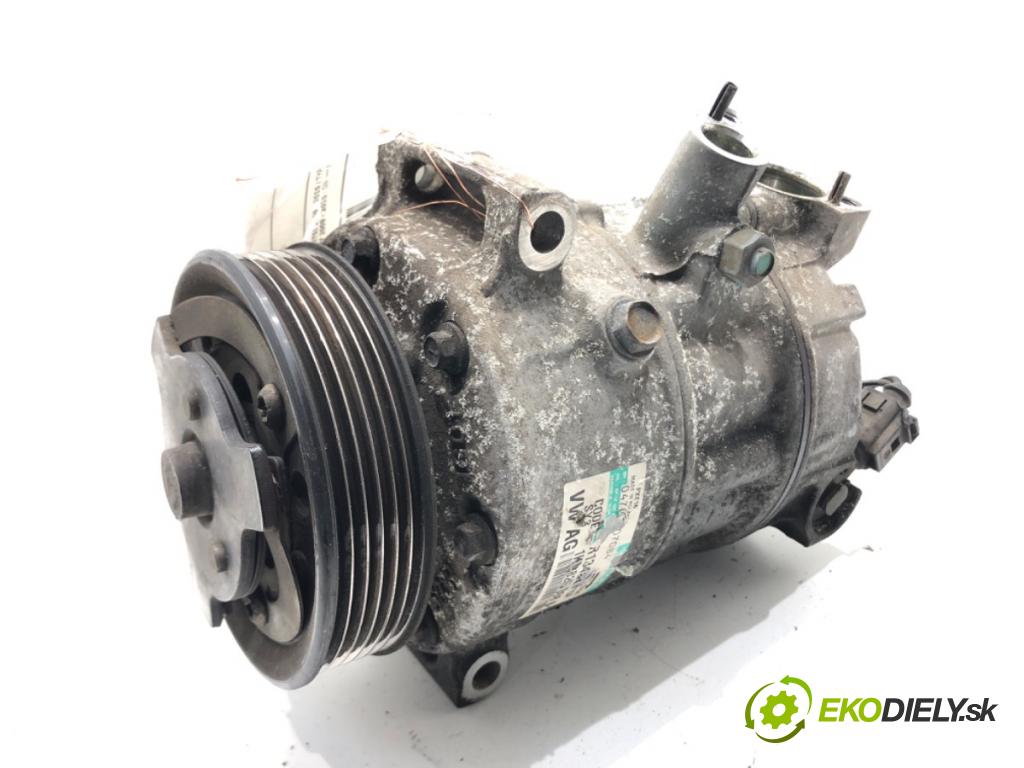 SKODA SUPERB II Kombi (3T5) 2009 - 2015    2.0 TDI 125 kW [170 KM] olej napędowy 2009 - 2015  Kompresor klimatizácie 1K0820808B (Kompresory klimatizácie)