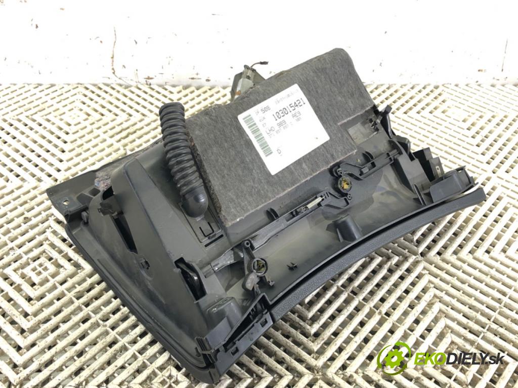 SKODA SUPERB II Kombi (3T5) 2009 - 2015    2.0 TDI 125 kW [170 KM] olej napędowy 2009 - 2015  Priehradka, kastlík spolujazdca 3T1857097C (Priehradky, kastlíky)