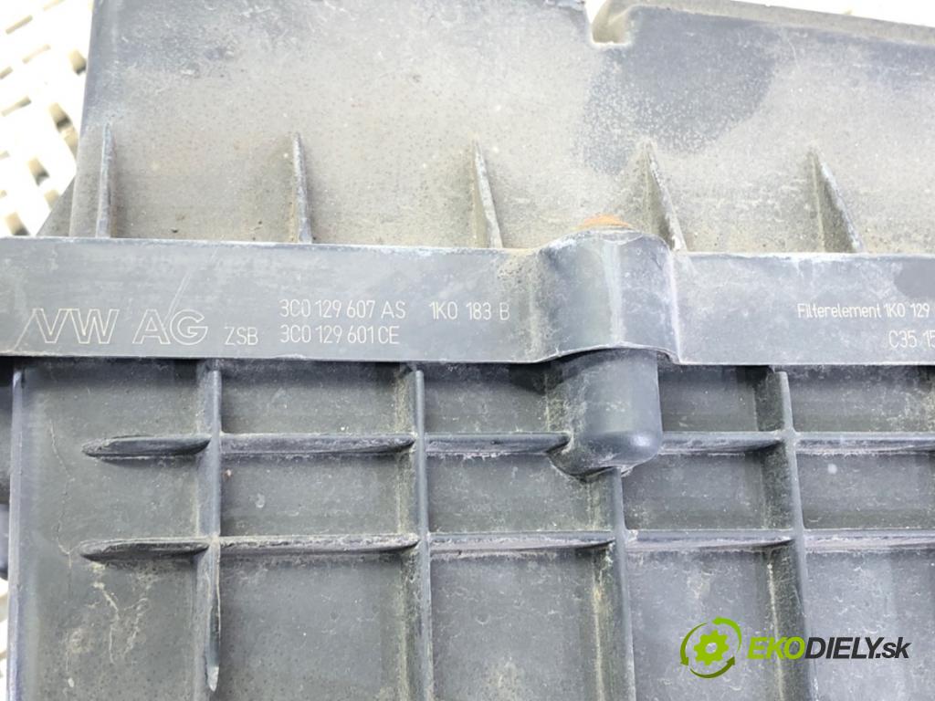 SKODA SUPERB II Kombi (3T5) 2009 - 2015    2.0 TDI 125 kW [170 KM] olej napędowy 2009 - 2015  Obal filtra vzduchu 3C0129607AS (Obaly filtrov vzduchu)