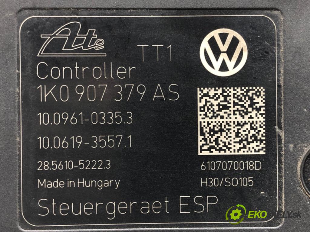 SKODA SUPERB II Kombi (3T5) 2009 - 2015    2.0 TDI 125 kW [170 KM] olej napędowy 2009 - 2015  Pumpa ABS 1K0614517CA (Pumpy ABS)