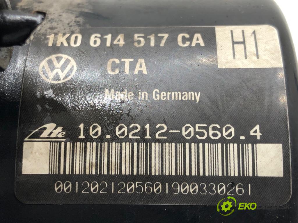 SKODA SUPERB II Kombi (3T5) 2009 - 2015    2.0 TDI 125 kW [170 KM] olej napędowy 2009 - 2015  Pumpa ABS 1K0614517CA (Pumpy ABS)