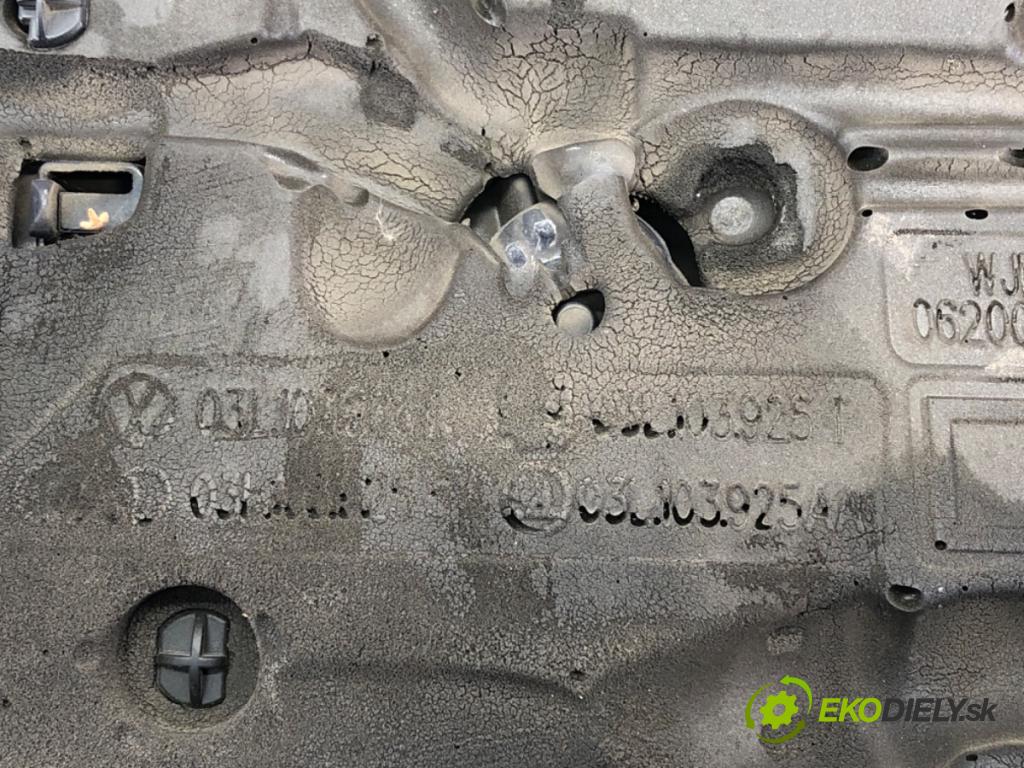 SKODA SUPERB II Kombi (3T5) 2009 - 2015    2.0 TDI 125 kW [170 KM] olej napędowy 2009 - 2015  Kryt Motor 03L103925A (Kryty motora)