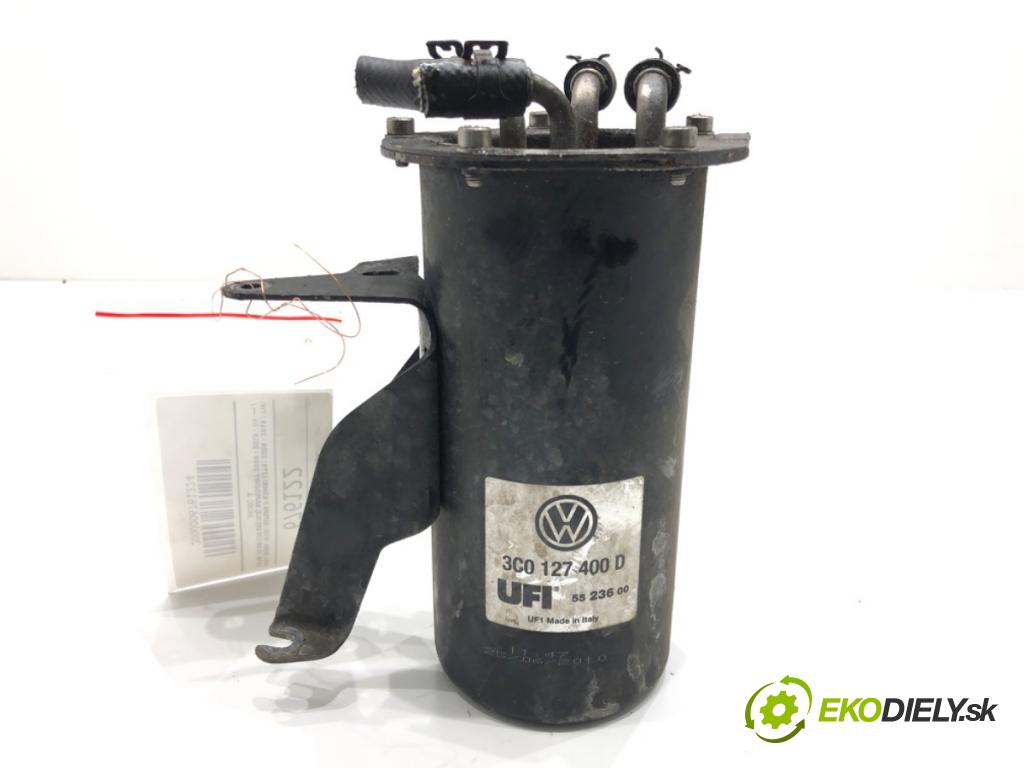 SKODA SUPERB II Kombi (3T5) 2009 - 2015    2.0 TDI 125 kW [170 KM] olej napędowy 2009 - 2015  Obal filtra paliva 3C0127400D (Obaly filtrov paliva)