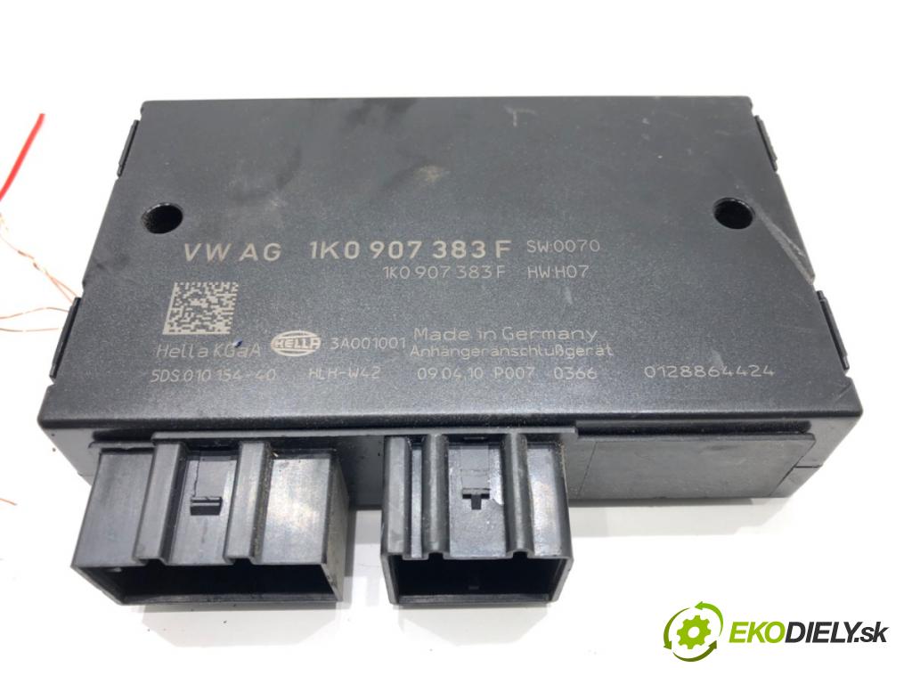 SKODA SUPERB II Kombi (3T5) 2009 - 2015    2.0 TDI 125 kW [170 KM] olej napędowy 2009 - 2015  Modul ťažného oka 1K0907383F (Ostatné)