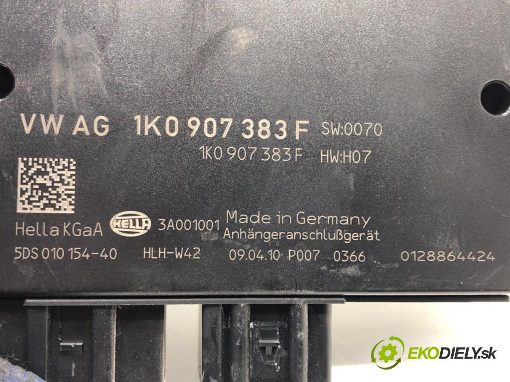 SKODA SUPERB II Kombi (3T5) 2009 - 2015    2.0 TDI 125 kW [170 KM] olej napędowy 2009 - 2015  Modul ťažného oka 1K0907383F (Ostatné)