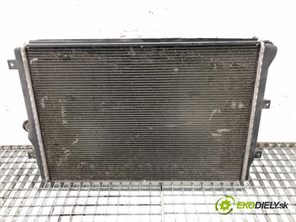 SKODA SUPERB II Kombi (3T5) 2009 - 2015    2.0 TDI 125 kW [170 KM] olej napędowy 2009 - 2015  chladič vody 1K0121251DM (Chladiče vody)